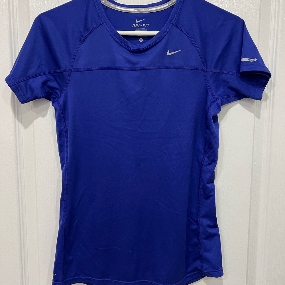 Nike Women's Short Sleeve Royal Blue Tee